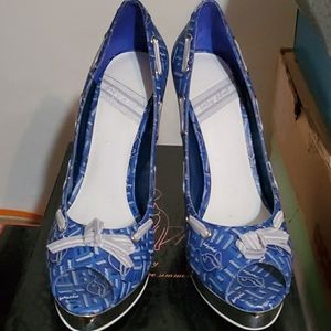 Baby Phat Stiletto peephole heels